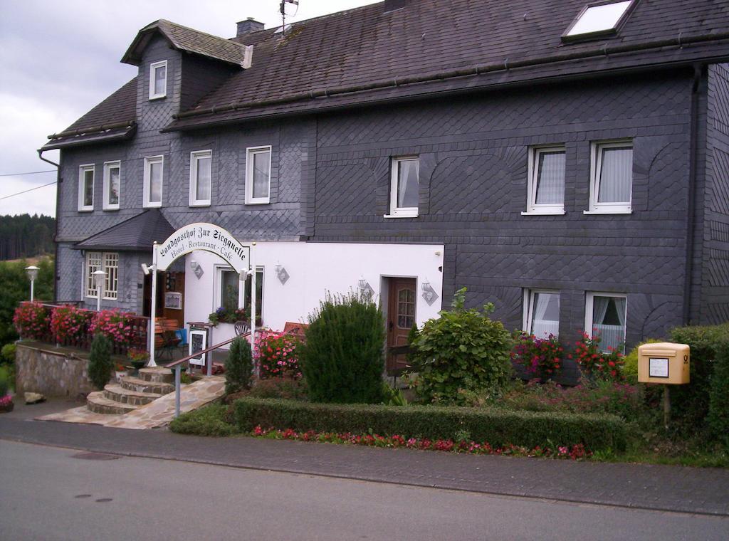Hotel Landgasthof Zur Siegquelle Bad Laasphe Exterior foto